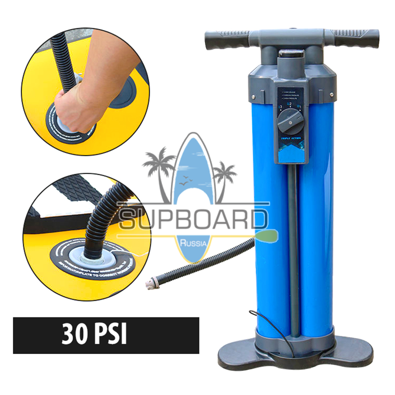 Ручной-насос-двухходовой-накачка-до-30psi