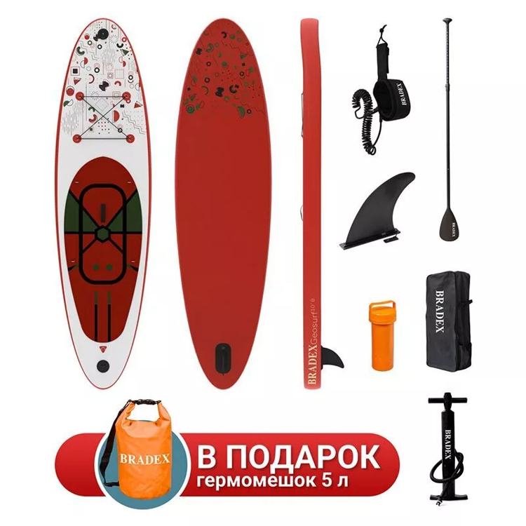 Надувная сап-доска Bradex Geosurf 10’8