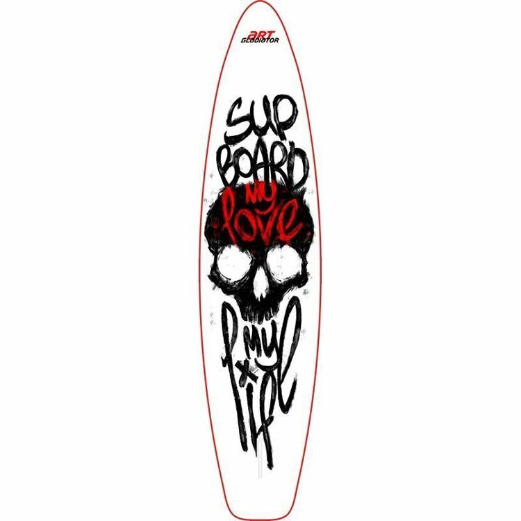 Sup board Gladiator ART SUP MY LOVE 12'6