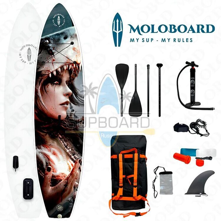 Сапдоска для плавания MoloBoard Shark Baby 11'0"