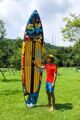 Надувной сапборд Skatinger Graffity Yellow 11'6