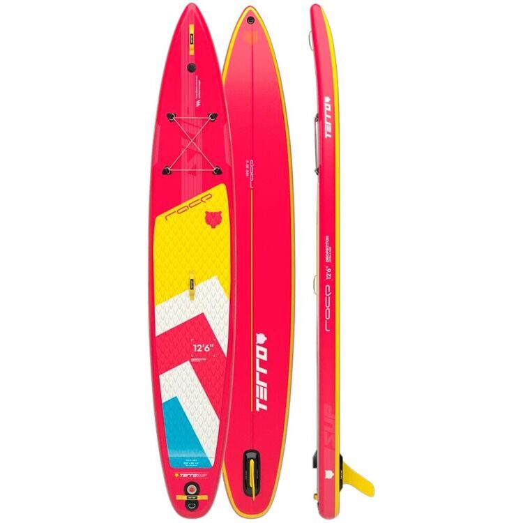 Гоночный сапборд Terro Race 12'6 Warm Red