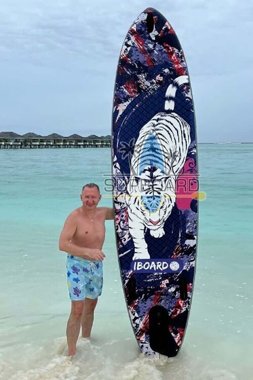 Sup-доска iBoard 11' White tiger