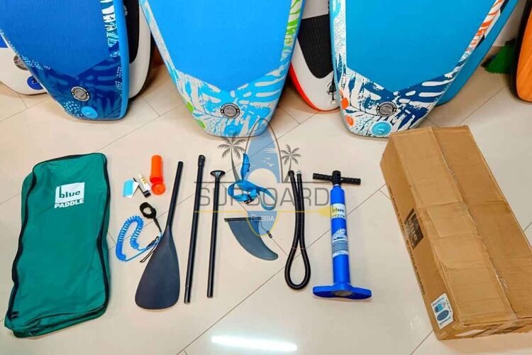 Сапборд надувной Blue Paddle Tropic White 11'6