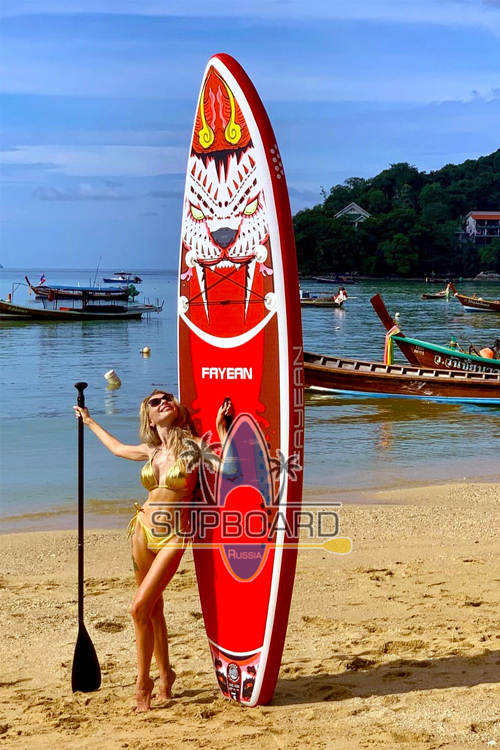 Надувная SUP доска Fayean Red Viking 11'6
