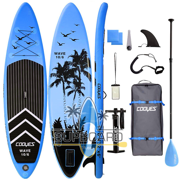 Доска sup board Cooyes wave 10'6 Тёмно-голубая