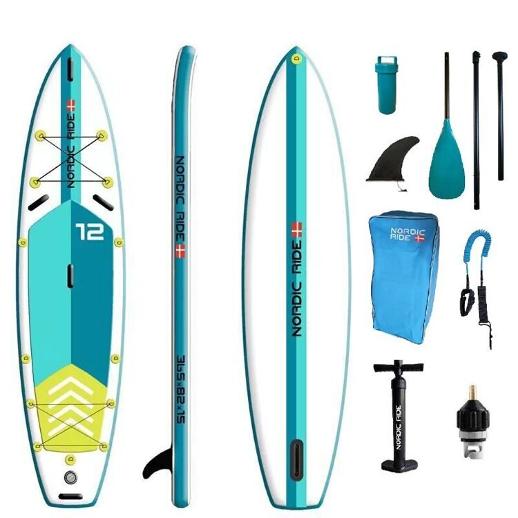 Надувной sup-борд Nordic Ride Lime 12'0