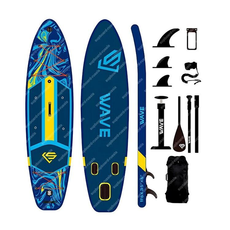 Надувная SUP-доска WAVE Striped Blue 11'6