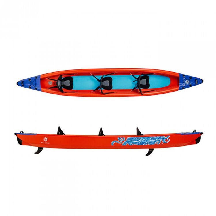 Байдарка надувная Blau See Kraken 3 Expedition