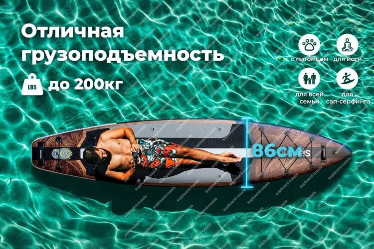 Надувная сап доска Skatinger WaveRider 12’6