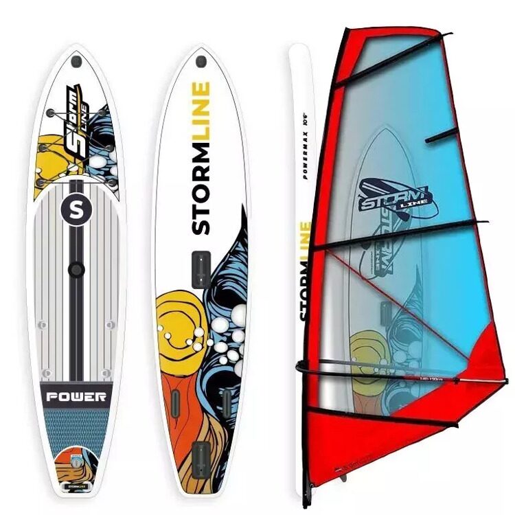 SUP-доска для виндсёрфинга Stormline PowerMax 10'6 Windsurf 2022 с парусом